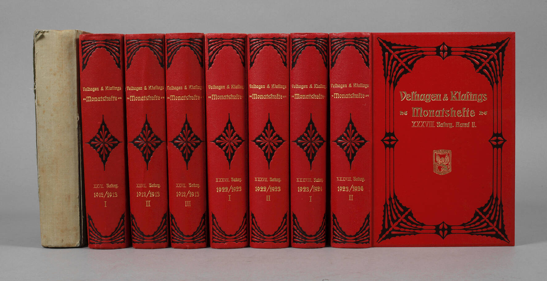 Konvolut Velhagen & Klasings Monatshefte