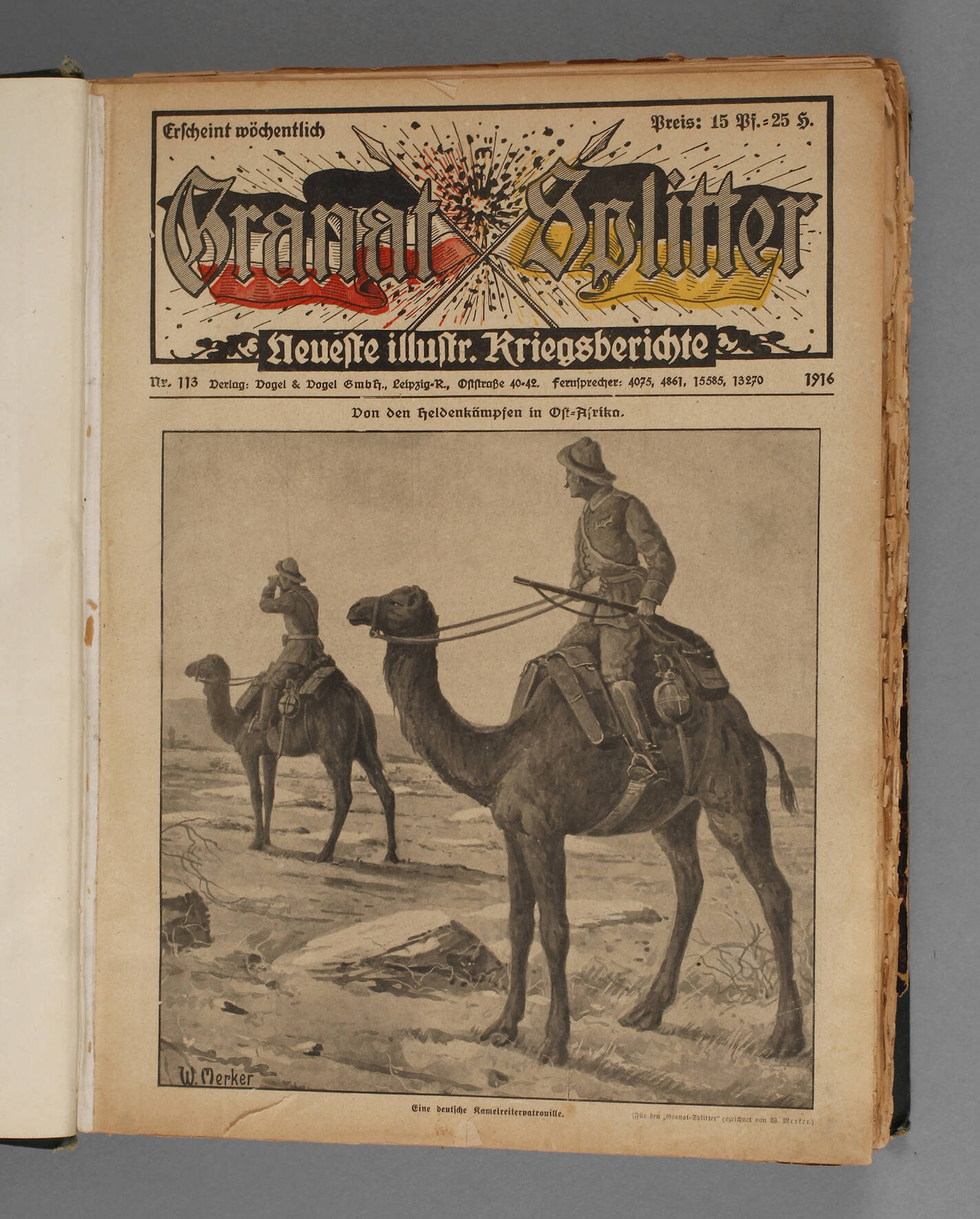 Zeitschrift "Granatsplitter"