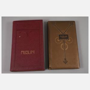 Paar Ansichtskartenalben Thüringen/Sachsen