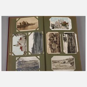 Paar Ansichtskartenalben Thüringen/Sachsen