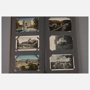 Paar Ansichtskartenalben Thüringen/Sachsen