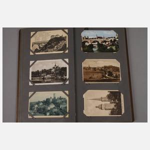 Paar Ansichtskartenalben Thüringen/Sachsen