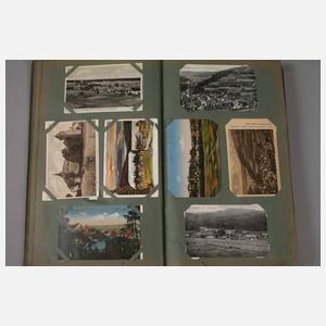 Ansichtskartenalbum Thüringen/Sachsen