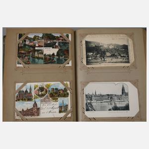 Paar Ansichtskartenalben Deutschland