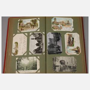 Zwei Ansichtskartenalben Berlin und Magdeburg