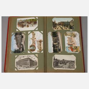 Zwei Ansichtskartenalben Berlin und Magdeburg