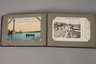 Zwei Postkartenalben