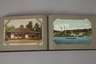 Zwei Postkartenalben