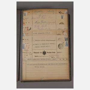 Sammlung Glückwunschkarten