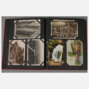 Zwei Ansichtskartenalben Deutschland