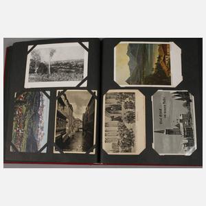 Zwei Ansichtskartenalben Deutschland