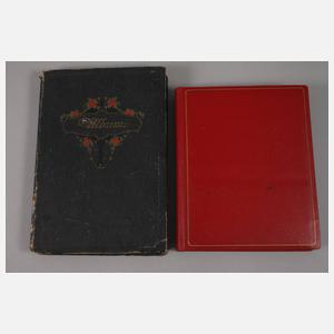 Zwei Ansichtskartenalben Deutschland