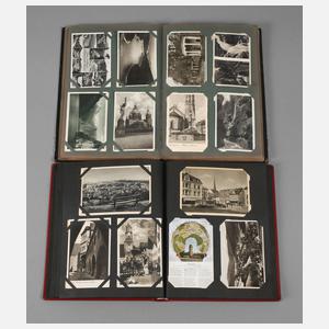 Zwei Ansichtskartenalben Deutschland