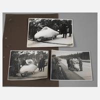 Drei Fotografien Weltrekordfahrt 1936111