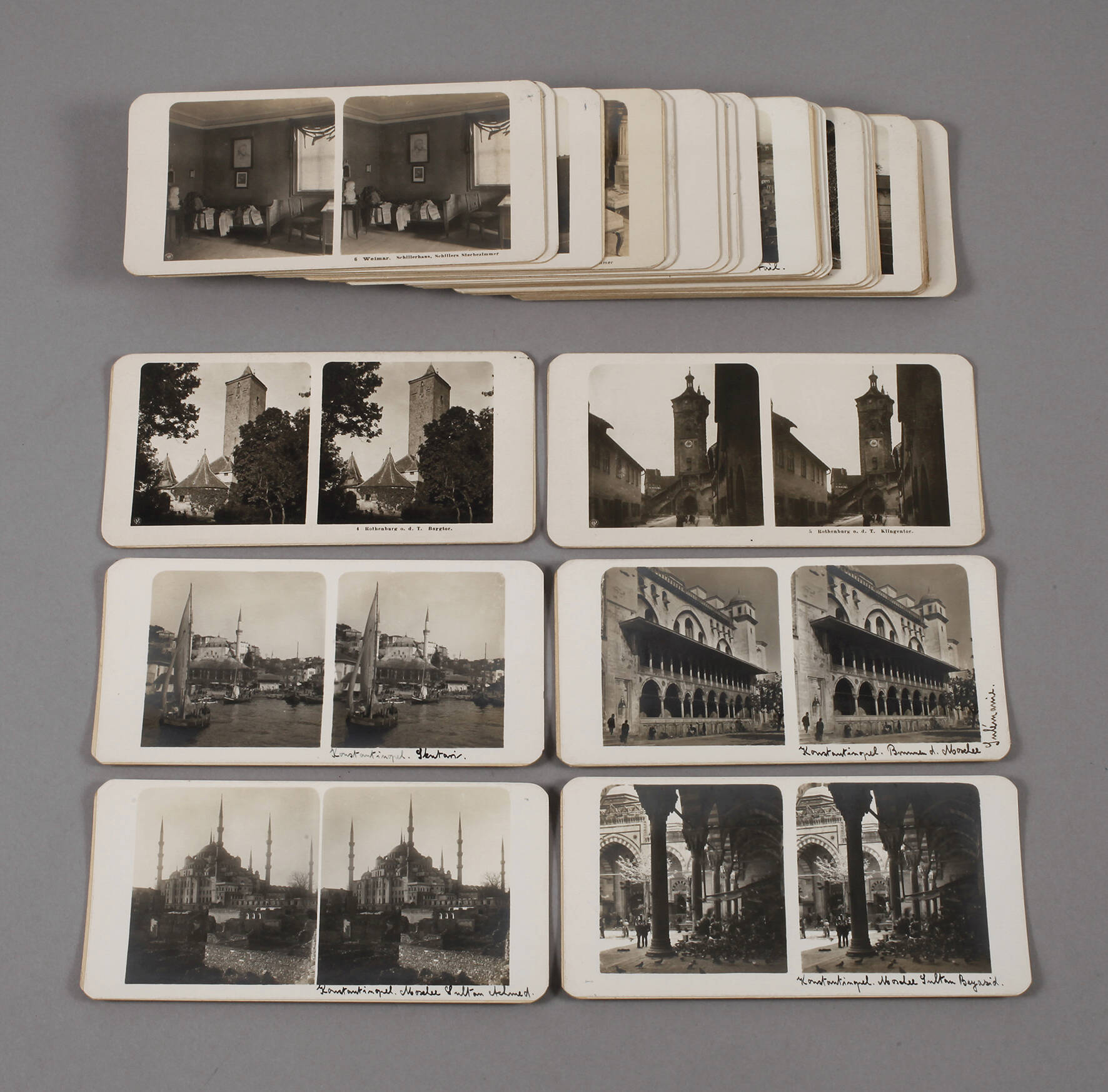 Konvolut Stereo-Fotos