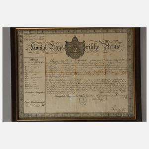 Drei Dokumente 19. Jh.