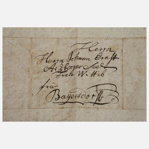 Kaufmanns-Korrespondenz Nürnberg/Baiersdorf 1787/88