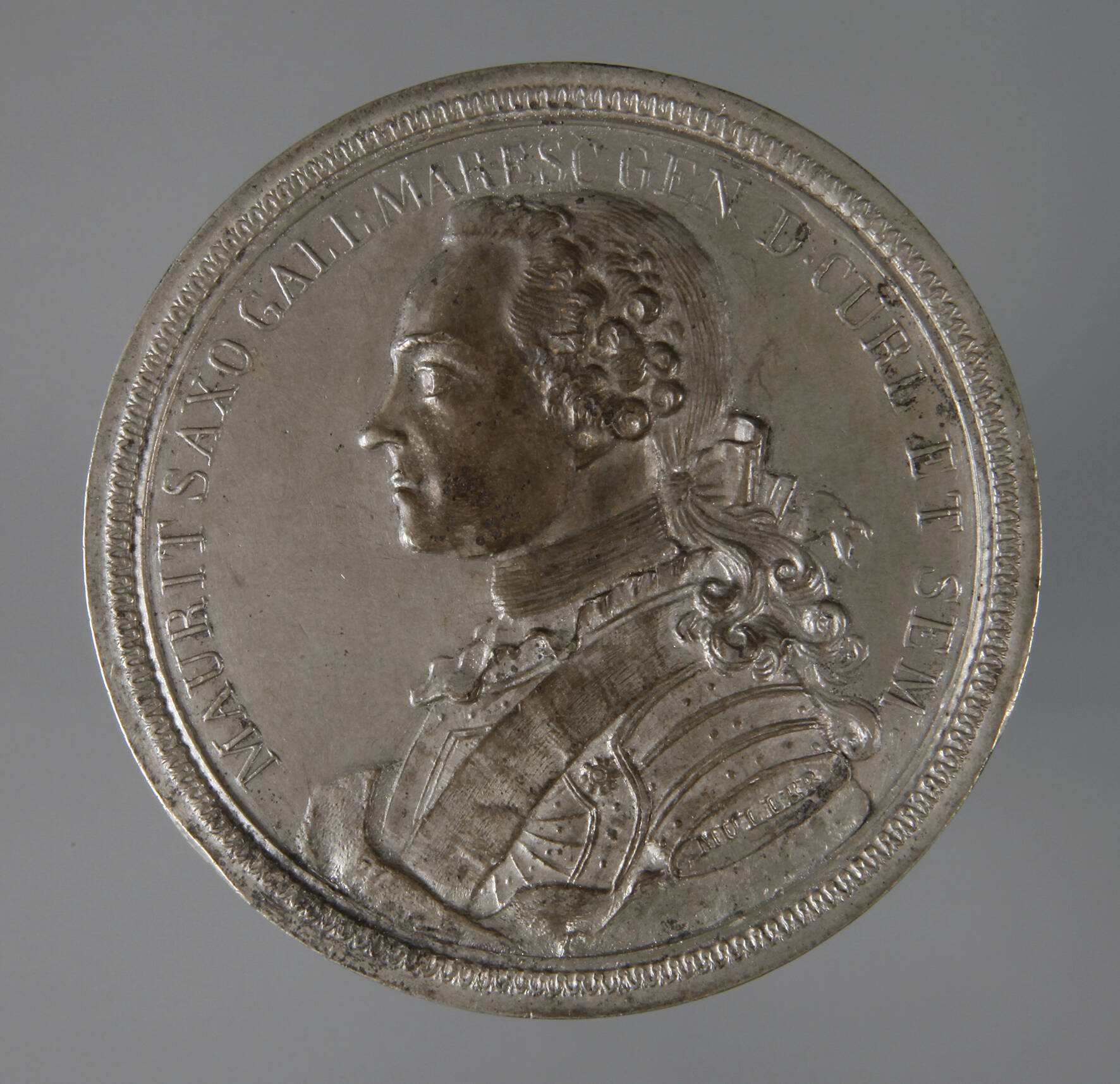 Grabmedaille Moritz von Sachsen