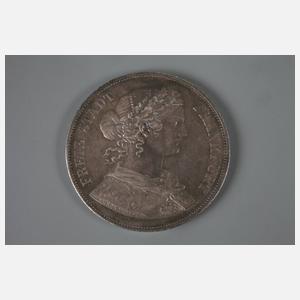 Zwei Vereinstaler Frankfurt 1862