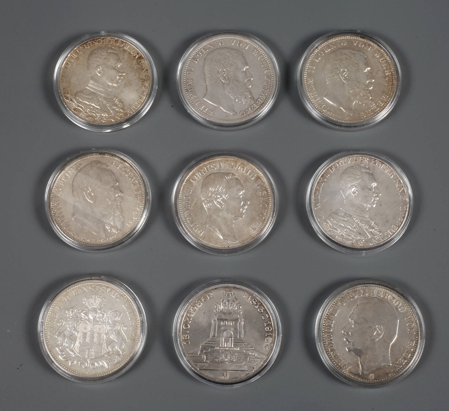 Konvolut 3 Mark Kaiserreich