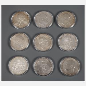 Konvolut 3 Mark Kaiserreich