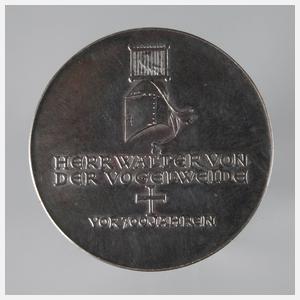 Medaille Walther von der Vogelweide