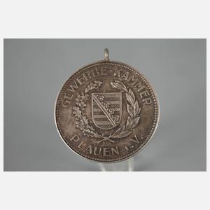 Medaille Gewerbe-Kammer Plauen