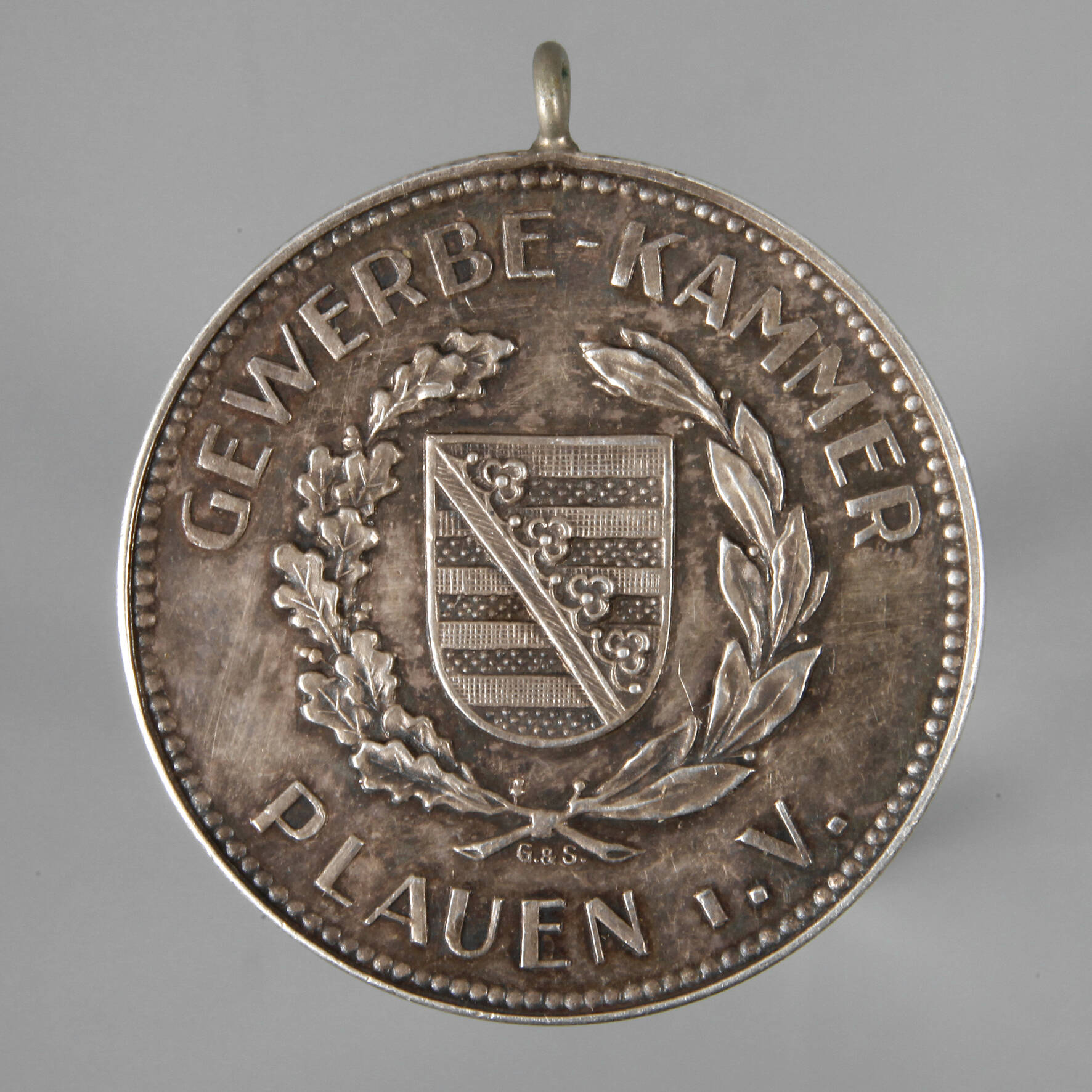 Medaille Gewerbe-Kammer Plauen