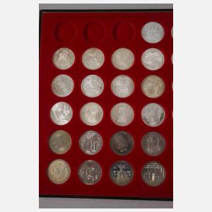 Sammlung 5 DM Gedenkmünzen