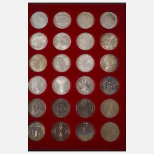 Sammlung 5 DM Gedenkmünzen