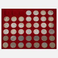 Sammlung 5 DM Gedenkmünzen111