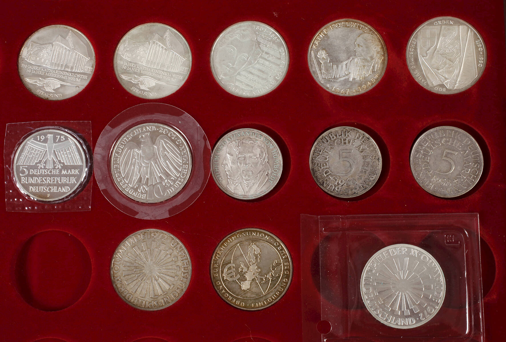 Konvolut Silbermünzen BRD