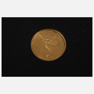 Zwei Gold-Anlagemünzen