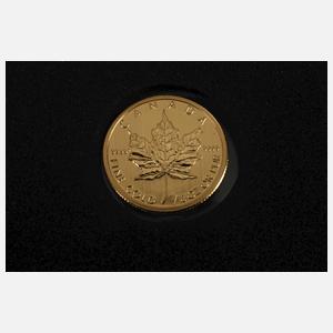 Zwei Gold-Anlagemünzen