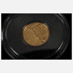 Konvolut Miniaturmünzen in Gold