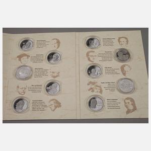 Konvolut Silbermünzen