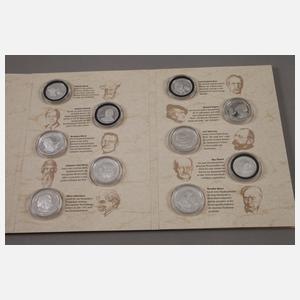 Konvolut Silbermünzen