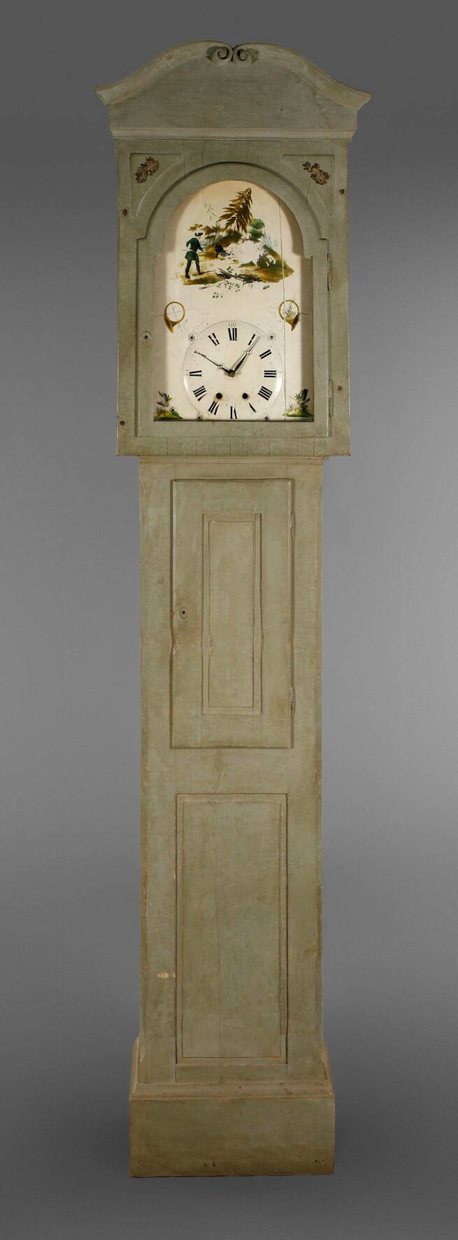 Große Standuhr mit Flötenspielwerk