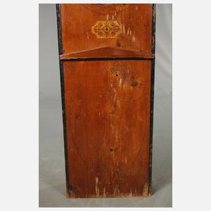 Standuhr mit Bergbauszene