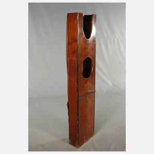 Standuhr mit Bergbauszene