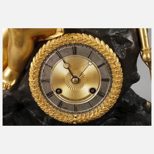 Bronzependule "Amor"