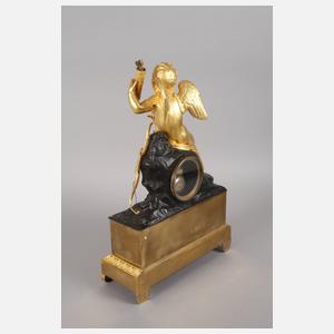 Bronzependule "Amor"