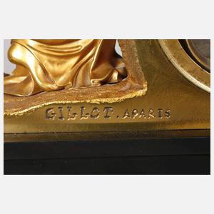 Bronzependule "Gillot a Paris"