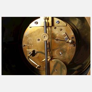 Große Kaminuhr mit Wetterstation