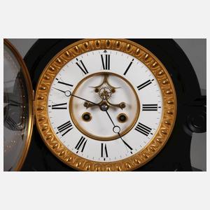 Große Kaminuhr mit Wetterstation