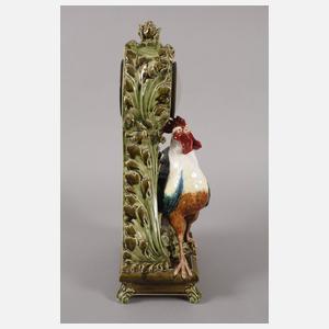 Große Tischuhr Keramik