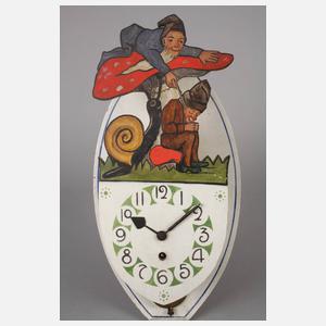 Wanduhr Ludwig Hohlwein