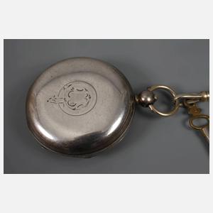 Schlüsseluhr mit Kette