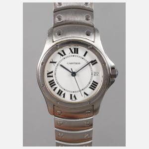 Herrenarmbanduhr Cartier