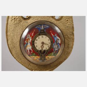 Tischuhr in Lyraform